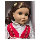 Excellent Condition AMERICAN GIRL Doll w/Box & Special Swedish Costume