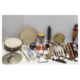 Large Estate Lot of Assorted Vintage Musical Instruments