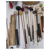 Large Estate Lot of Assorted Vintage Musical Instruments