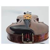 Very Nice Old Antique Stradivarius Copy Violin w/Case & 2 Bows