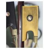 Very Nice Old Antique Stradivarius Copy Violin w/Case & 2 Bows