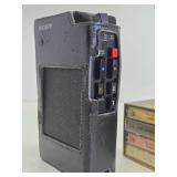 Vintage SONY Portable Cassette Tape Player w/Jimmy Hendrix Box Set