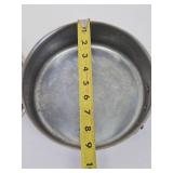 Excellent Quality Old Vintage Heavy Copper Skillet / Cooking Pan w/Lid