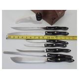 Quality Set of CUTCO Knives w/Cutco Knife Block