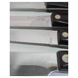 Quality Set of CUTCO Knives w/Cutco Knife Block