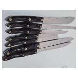 Quality Set of CUTCO Knives w/Cutco Knife Block