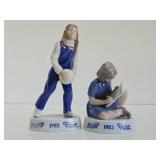Pair of Bing & Grondahl Figurines