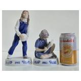 Pair of Bing & Grondahl Figurines