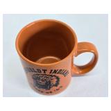 Vintage 1963 HUMBOLT Indians Ceramic Coffee Mug