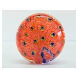 Beautiful Handmade Snail Glass Paperweight