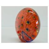 Beautiful Handmade Snail Glass Paperweight