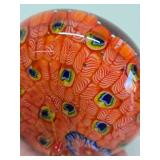 Beautiful Handmade Snail Glass Paperweight
