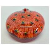 Beautiful Handmade Snail Glass Paperweight