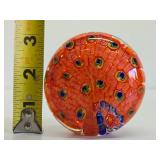 Beautiful Handmade Snail Glass Paperweight