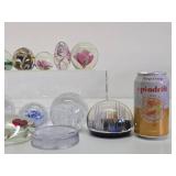 Collection of Glass etc Paperweights
