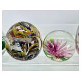 Collection of Glass etc Paperweights