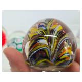 Collection of Glass etc Paperweights