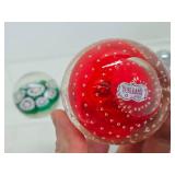 Collection of Glass etc Paperweights