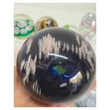 Collection of Glass etc Paperweights