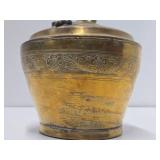 Lovely Early Antique Brass Coffee / Tea Pot