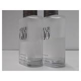 2 Partially Full Bottles of ACQUA DI GIO Giorgio Armani
