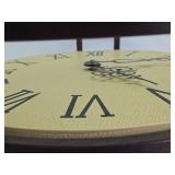 Working Glass Top Clock Table