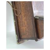 Antique WESTERN ELECTRIC Oak Wall Telephone #2