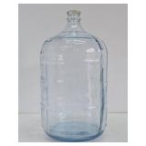Large Blue Glass Jug / Demijohn