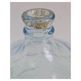 Large Blue Glass Jug / Demijohn