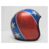Very Cool Vintage Stars & Stripes Racing Helmet - Size L
