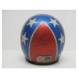 Very Cool Vintage Stars & Stripes Racing Helmet - Size L