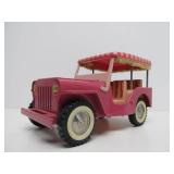 Vintage Metal TONKA Pink Jeep