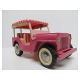 Vintage Metal TONKA Pink Jeep