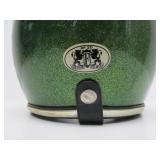 Very Cool Vintage Green Sparkle Arthur Fulmer Racing Helmet - Size L