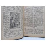 Estate Lot of Large Ornate Antique Leather-bound Books Bibles etc