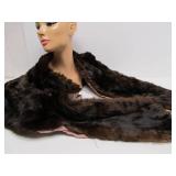 Vintage Genuine Fur Mink Cape / Shawl