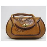 Nice Vintage Tooled Leather Purse