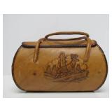 Nice Vintage Tooled Leather Purse