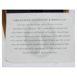 New in Box Cast Iron Grenadier Doorstop / Bookend