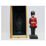 New in Box Cast Iron Grenadier Doorstop / Bookend