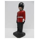 New in Box Cast Iron Grenadier Doorstop / Bookend