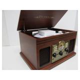 Unused VICTROLA Classic Entertainment System w/Turntable Stereo CD/Tape Player