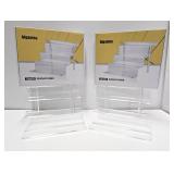 4 Acrylic Riser Display Stands