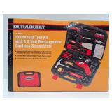 New in Box DURABUILT Household Tool Kit