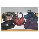 Group of Unused Leather Purses