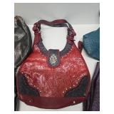 Group of Unused Leather Purses