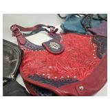 Group of Unused Leather Purses
