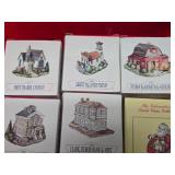 Group of Mint in Box Cat Christmas Ornaments