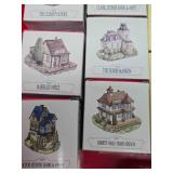 Group of Mint in Box Cat Christmas Ornaments