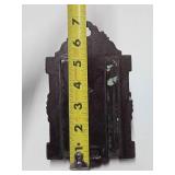 Ornate Antique Victorian Cast Iron Match Holder